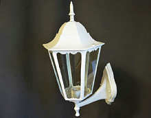 Светильник садово-парковый Мелодия Света W-001-1W Е27 220В IP44 Белый картинка 